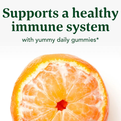 MegaFood C Defense Daily Immune Support Supplement - Chewable Vitamin C Gummies, 70 Gummy Vitamins, Tangy Citrus