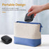 Hearing Aid Case, Hard Pocket Size Waterproof Travel Storage Box for Kids, Adults, Seniors, Black