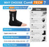 Comfitech Ankle Foot Ice Packs Wrap for Swelling, Reusable Gel Heel Ice Pack, Large Opening for Foot Ankle Sprain, XL