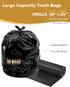 AYOTEE 16-20 Gallon Unscented Trash Bags, 50 Count Bulk (30"x36") Tall Kitchen, Big Black Industrial Quality Bags