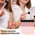 10 Pcs Flat Top Foundation Brush, Bachelorette Party Favors, Dense Makeup Artist Brush for Liquid and Cream