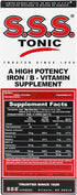 S.S.S. Tonic, Iron and Vitamin B Supplement, High Potency Vitamins, Bottle,10 Fl Oz (Pack of 1)