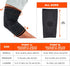 Ergodyne ProFlex 651 Elbow Compression Sleeve, Brace Support for Men and Women - Black Medium