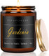 Putart Gardenia Scented Candles for Home, 9oz Natural Soy Wax Aromatherapy Organic Santal