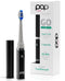 Pop Sonic Electric Toothbrush, Black Travel Toothbrush with AAA Battery, Kids Electric Toothbrush with 2 Speed