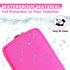 Waterproof Small Makeup Bag Pouch for Purse, Nylon Travel Toiletry Storage Bag, Cute Preppy Cosmetic Bag for Women,