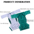 ZSVUCWPYO 2 Pack Adult Cloth Diapers Reusable Adult Diapers for Women Men,Waterproof Adjustable Cloth Incontinence