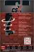 CSX 20-30 mmHg Compression Socks for Men and Women, Knee High, Large, Red on Black