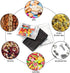 100pcs 3"X 4" Smell Proof Resealable Mylar Bags Front Matte Clear Back Matte Black Food Storage Pouch