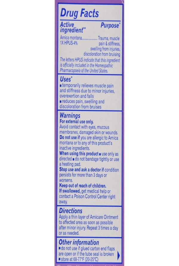 Boiron Arnica Ointment, 1 oz for Pain Relief