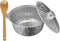 Jetfoil Decorline Aluminum Round Foil Pot with Lid 2.75 Qtz X Small |