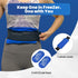 Hot & Cold Gel Ice Pack for Pain Relief (3Pcs Set), Flexible Therapy Pad for Sports Injuries, Safe & Eco-Friendly