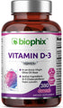 biophix Vitamin D-3 10000 IU | 380 Softgels | High-Potency in Extra Virgin Olive Oil | Non-GMO, Soy-Free for Strong