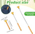 Ptwola Back Scratcher Classic Portable Extendable Bamboo Back Scratcher for Men Women Telescoping Body scratchers