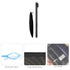 Patu Mini Zipper Mesh Bags, Size S / A7, 4" x 5", 5 Pieces, Small Travel Kit Storage Pouch for Beauty Makeup Lipstick