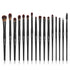 Jessup Eye Brushes Set, Vegan Makeup Brushes with 16pcs Premium Synthetic Brushes for Concealer, Powder, Eyeshadow
