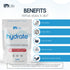 IDLife Hydrate (Fruit Punch) Instant Hydration Packets with Essential Electrolytes, 15 Sticks per Bag