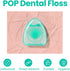 30 Boxes Dental Floss Bulk Travel Mint Waxed Dental Floss for Food Removal Tooth Floss Adults, Each Floss Tape 54.68 Yard/ 50m