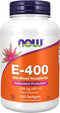 NOW Foods Supplements, Vitamin E-400 IU Mixed Tocopherols, Antioxidant Protection, 250 Softgels