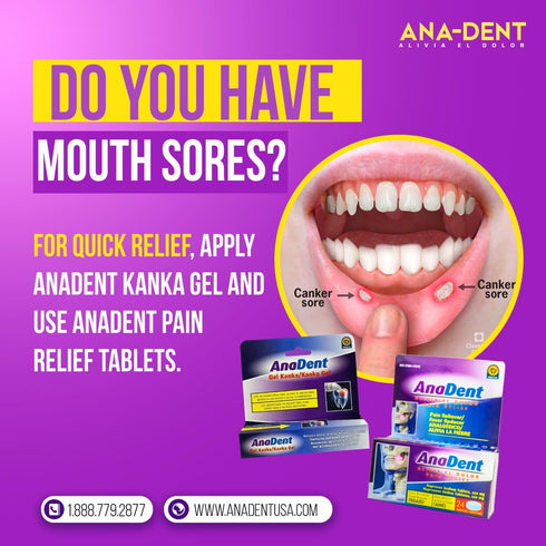 Toothache Gel: 20% Benzocaine Oral Gel for Instant Pain Relief, Fast Acting Medicine for Cavity and Canker Sores, 0.25oz