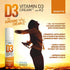 BIOLABS PRO All Natural Vitamin D3 10000IU Cream, Maximum Strength, with Vitamin K2 & Olive Leaf Extract