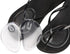 2Pairs Silicone Gel Sandal Thong Protectors - Non-Slip Forefoot Pads, Cushion Flip-Flop Pain Relief Inserts