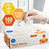 MedPride General Purpose Powder-Free Vinyl Gloves, Large, Box of 100