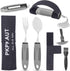 Weighted Silverware for Parkinson's Patients, Adaptive Eating Utensils for Hand Tremors, Built Up for Elderly