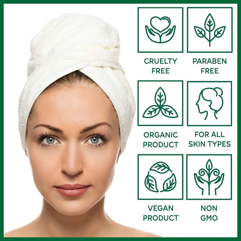 Olivia Care Bath & Body Bar Green Tea Soap, 4 Pack Gift Box, Organic Vegan Natural