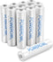 POWEROWL AAA Rechargeable Batteries 1000mAh 1.2V NiMH Low Self Discharge (12 Pack)