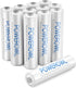 POWEROWL AAA Rechargeable Batteries 1000mAh 1.2V NiMH Low Self Discharge (12 Pack)