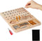 U Tag It Wooden Pegboard for Finger Dexterity, Upgraded 36-Hole Wooden Hand Therapy Peg Board