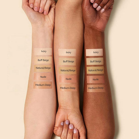 Mushroom Head Air Cushion CC Cream, BB Cream Foundation Makeup, Long-Lasting Moisturizing Concealer for All Skin Types