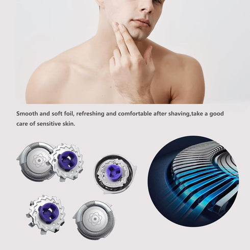 Replacement Electronic Shaver Head Razor Blade for Norelco Spectra models 8891XL, 8892XL, 8894XL, 8895XL