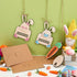 Set 3, BOARDFEB Easter Money Holders of Premium Wooden Gift Card Holders Festive Easter Basket Decorations for Cash