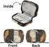 YMGQYJ 7 Cat Black White Pill Case for Travel, Weekly Pill Boxes Days Portable Pill Organizer Supplement Holder