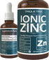 Ionic Liquid Zinc – 8 Month Supply, Adjustable Dosing for Adults – High Absorption, Vegan, Essential Mineral Supplement