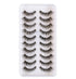 Newcally Lashes Natural Wispy False Eyelashes, Hand-Knotted Soft Light Volume Cat Eye Lashes Multipack