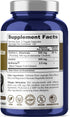 NusaPure Choline & Inositol 1000mg, 200 Veggie Caps (100% Vegetarian, Non-GMO)