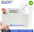 Stock Your Home Clear 2 Gallon Trash Bag, 200 Pack, Un-Scented Small Garbage Bags for Bathroom, Office