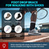 Welnove Foot Drop Support Brace, AFO Ankle Stabilizer for Improved Walking, Aiding Foot Control in Cases of Drop Foot