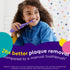 BURSTkids Kids Electric Toothbrush, Soft Bristle Kid & Toddler Toothbrush with 2-Minute Timer, Purple