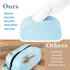Silicone Makeup Bag, Waterproof Brush Holder, Travel Toiletry Organizer with Zipper