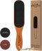 Pumice Stone Foot File, Wooden Pedicure Scrubber with Handle for Callus and Dead Skin Removal