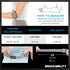 BraceAbility Court Comfort Tennis Elbow Brace for Women and Men, Sports Elbow Support Forearm Strap with Compression