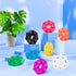 Ponpon 8pcs Pill Holder Box, 7-Sided Portable Vitamin Organizer, Medicine Planner (8 Colors)