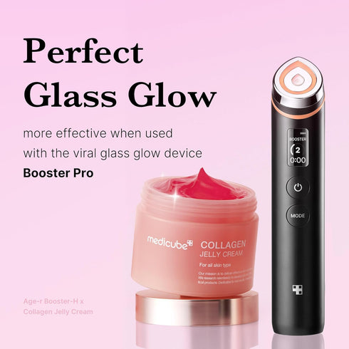 Medicube Collagen Jelly Cream - Niacinamide & Freeze-Dried Hydrolyzed Collagen for 24h Glow & Lifted Look (3.71 fl.oz.)