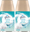Glade Automatic Spray Refill, Sky & Sea Salt, 6.2 Oz, 2 Count Air Freshener for Home and Bathroom