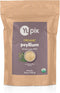 Yupik Organic Whole Husk Psyllium, 95% Superfood, 8.8 Ounce, Non-GMO, Vegan, Gluten-Free