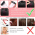 Umylar Clip in Hair Tinsel Pack of 12 Pcs 20 Inch Glitter Blue Tinsel Hair Extensions